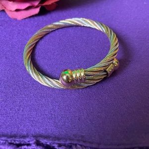 Brand New Gorgeous Geometric Golden and Silver Bracelet!